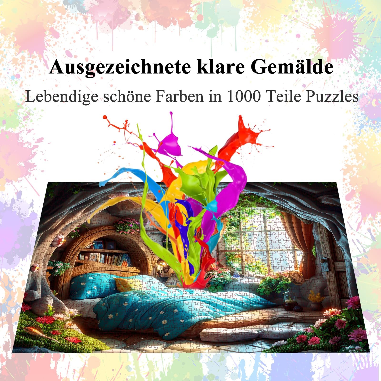 Пазл Room 1000 деталей 70 x 50 см, фото №4 Пазл Room 1000 деталей 70 x 50 см, фото №4