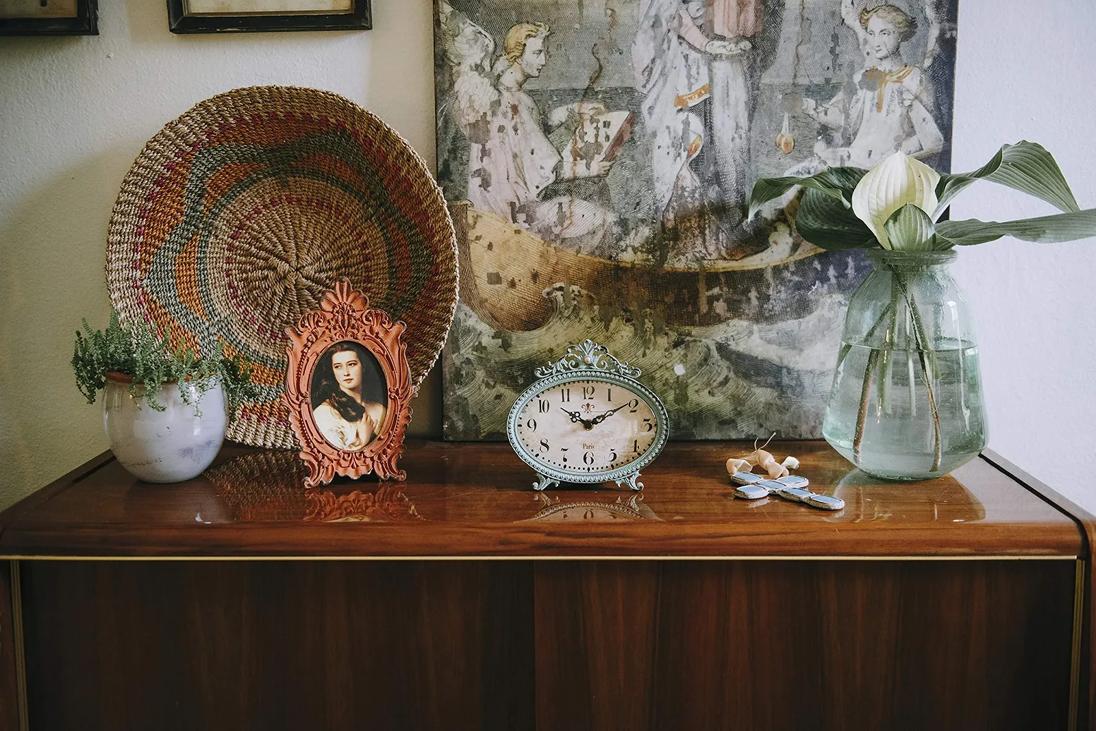 Настольные часы Creative Co-op Металл Ретро 15.9 см Аква, фото №3 Настольные часы Creative Co-op Металл Ретро 15.9 см Аква, фото №3