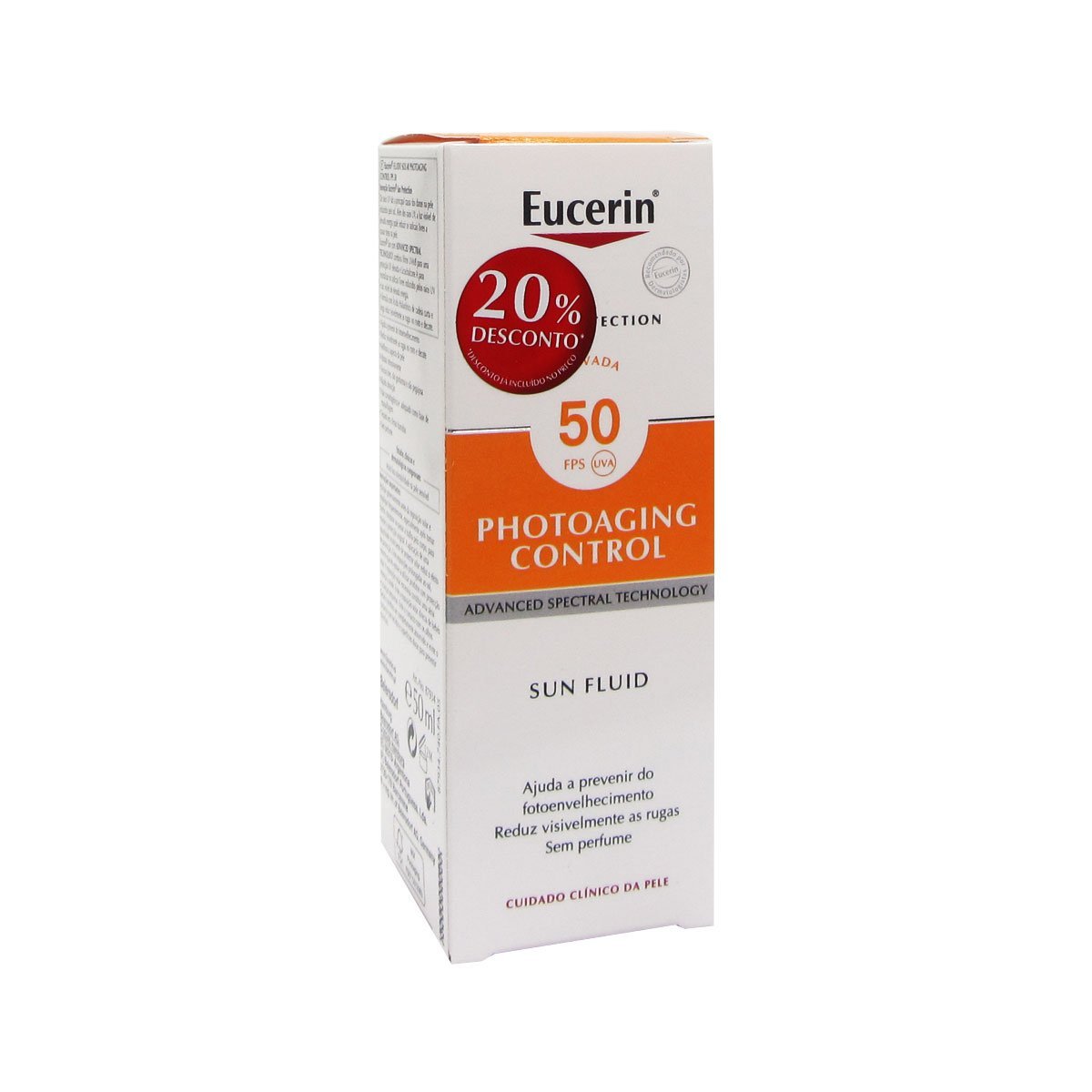 Сонцезахисний засіб для обличчя Eucerin Sun Protection, 50 мл, фото №2