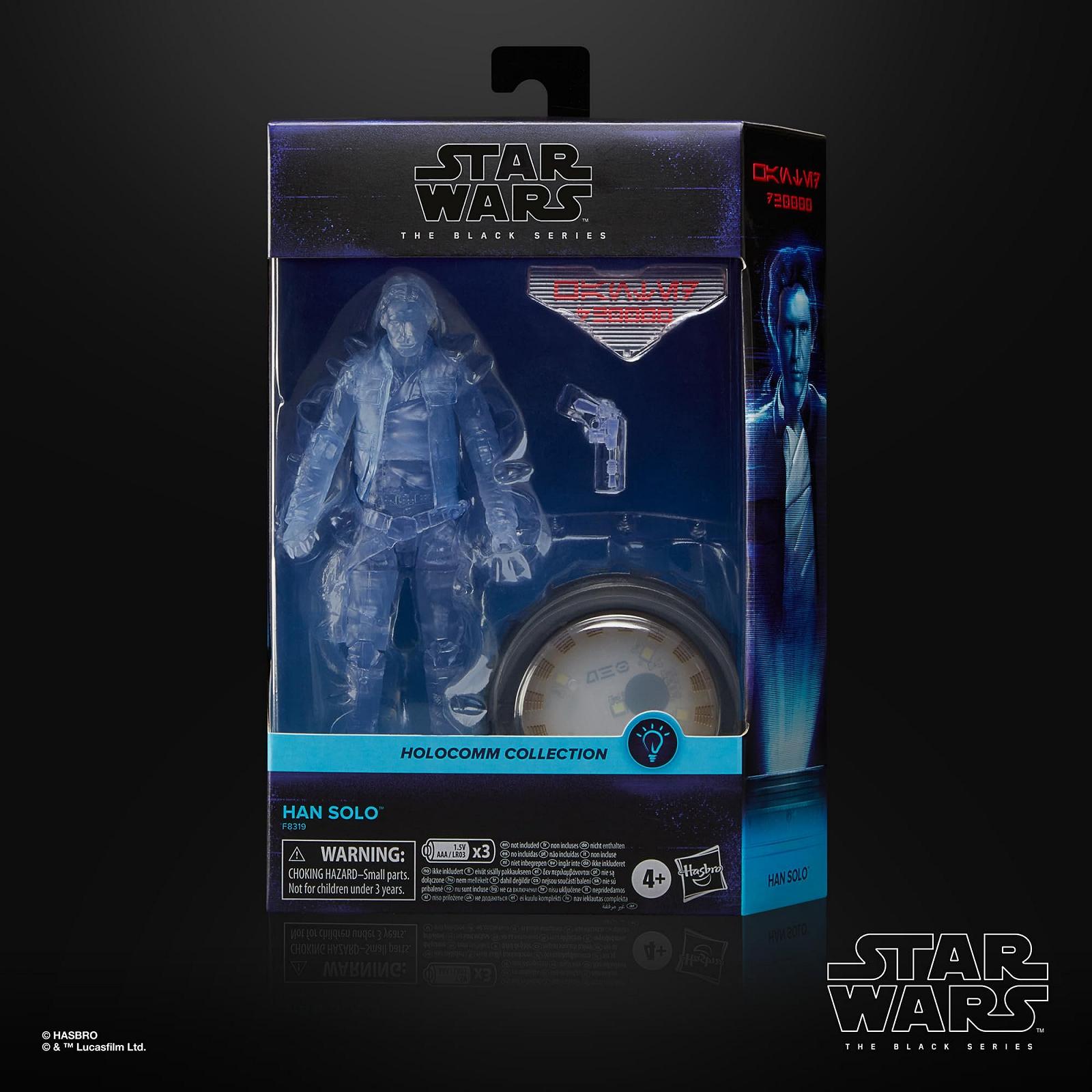 Фігурка Han Solo Star Wars The Black Series Holocomm Collection 6 дюймів, фото №6