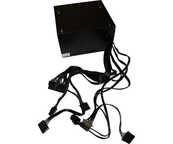 Блок живлення 400 Вт GTL Black 120 мм 2xMolex/2xSATA/1x6-pin/1x4-pin/1x20+4-pin (GTL-400-120), фото №3