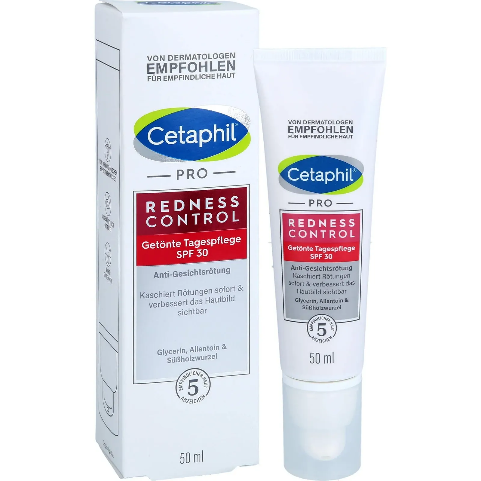 Денний тонуючий крем Cetaphil RednessControl SPF30, фото №3 Денний тонуючий крем Cetaphil RednessControl SPF30, фото №3