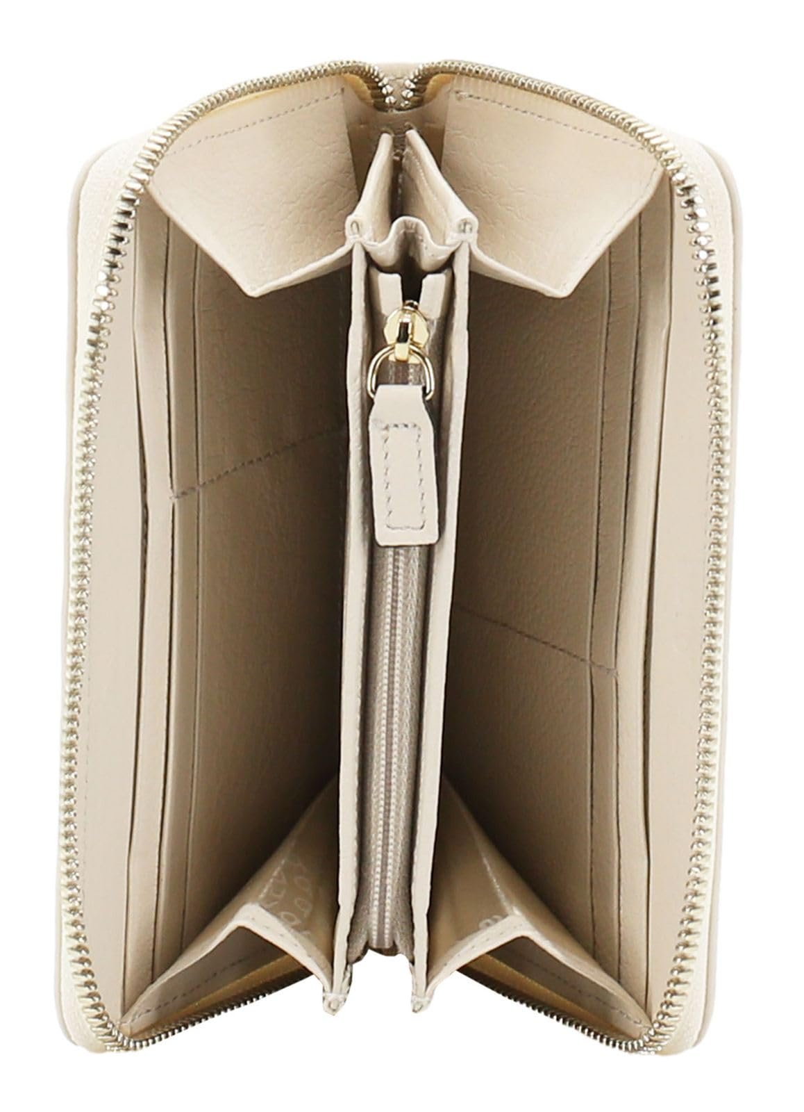 Кошелек Abro Leather Dalia Кожаный Бежевый, бежевый, фото №2