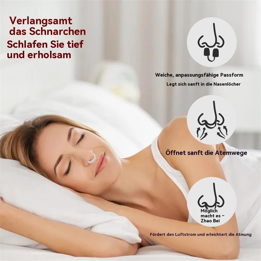 Розширювач для носа від хропіння Покращує носове дихання та якість сну, фото №5 Розширювач для носа від хропіння Покращує носове дихання та якість сну, фото №5