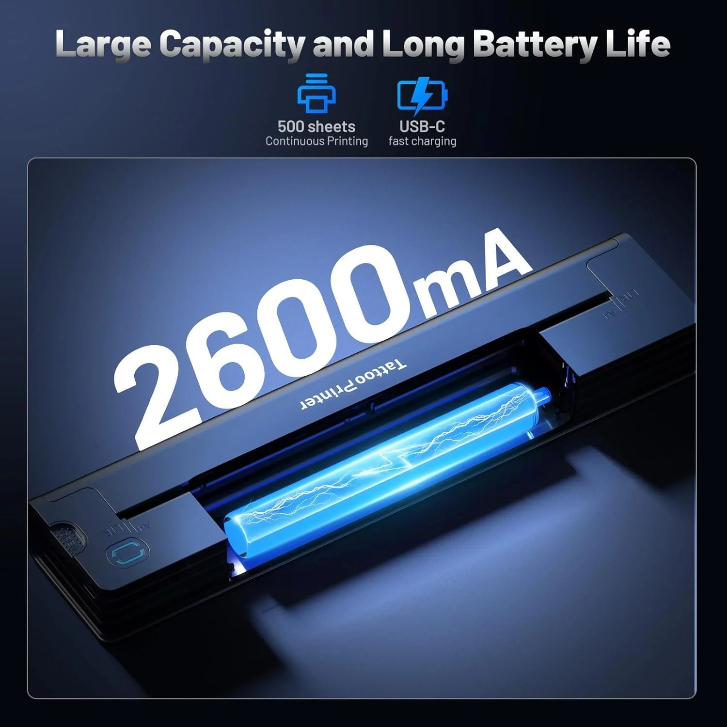 Принтер для переноски татуировок EXTOLINK A41, фото №5 Принтер для переноски татуировок EXTOLINK A41, фото №5