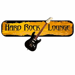 Настінна наклейка GRAZDesign Hard Rock Lounge Гітара Музика 63 x 30 см - Фото 1