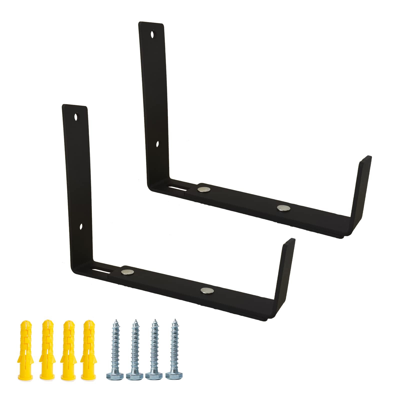 Кронштейни для квіткових ящиків регульовані 2 шт металеві, фото №1 Кронштейни для квіткових ящиків регульовані 2 шт металеві, фото №1