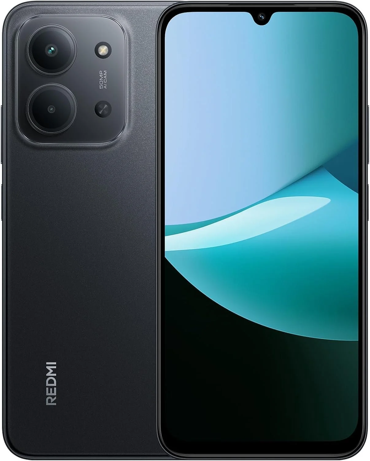 Смартфон Xiaomi Redmi 15C 2025 4 GB / 128 GB 6.9 дюйма 120 Hz 50 MP Dual Camera 6000 мАч Черный (с чехлом, без адаптера питания), фото №1