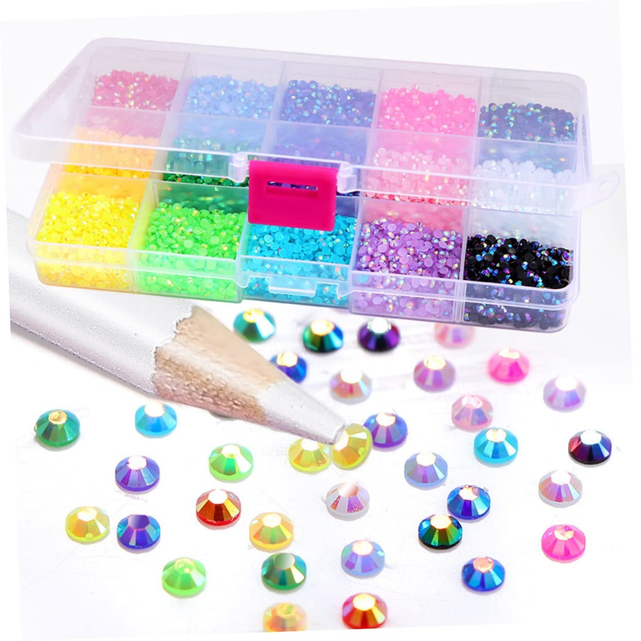 Стразы Beavorty для ногтей, смола для дизайна ногтей, камни для украшения, фото №4