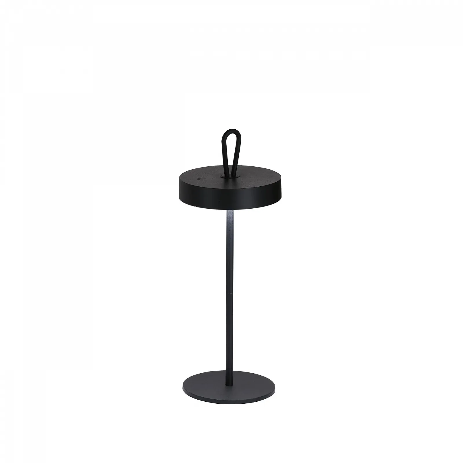 Настільна лампа Dord Wireless Battery Outdoor акумуляторна вулична димована регульована за висотою 21-46 см матова чорна, фото №2