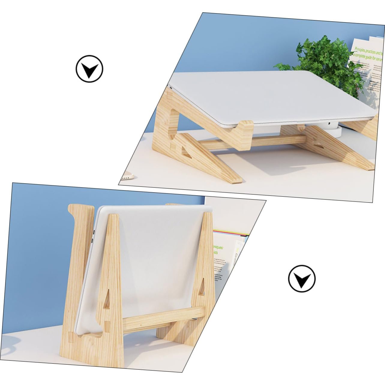 Підставка для ноутбука SOIMISS Дерев'яна Настільна, фото №8