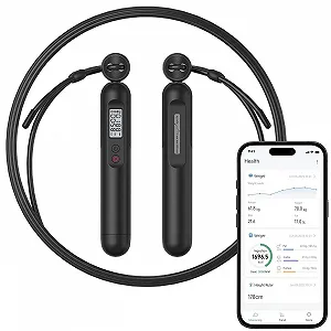 Купити Скакалка PEARL Sports Smart 2-в-1 Bluetooth APP Дисплей Лічильник - Фото 1 Скакалка PEARL Sports Smart 2-в-1 Bluetooth APP Дисплей Лічильник - Фото 1