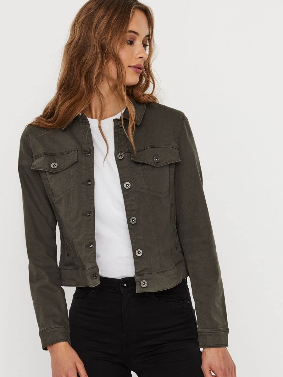 Куртка VERO MODA Vmhotsoya LS Колір Денім, фото №8