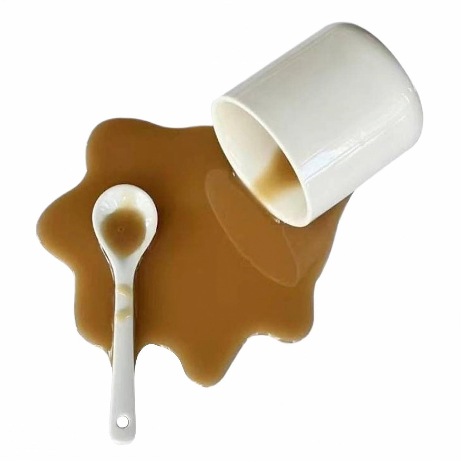 Подставка для мобильного телефона Spilled Coffee Design Настольная док-станция для смартфонов ABS Держатель для офисного стола, кухни, автомобиля, видеозаписи, потоковой передачи, чтения, дисплея планшета, Funny G, фото №7