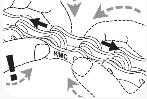 Замок для ланцюга LT-005 KMC Chain MB MS, фото №3 Замок для ланцюга LT-005 KMC Chain MB MS, фото №3