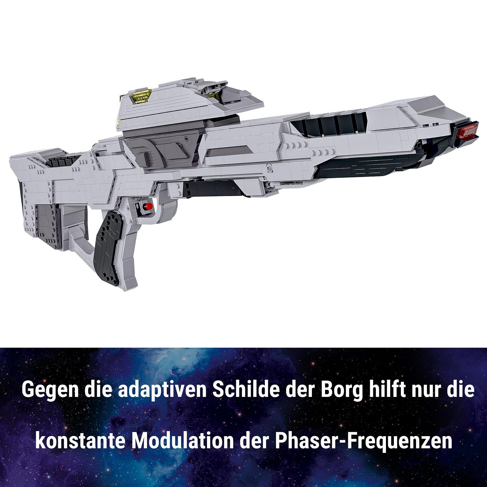 Набор BlueBrixx Star Trek Phaser Rifle Type 3 (TFC) "The First Contact" Масштаб 1:1 2273 деталей, фото №3
