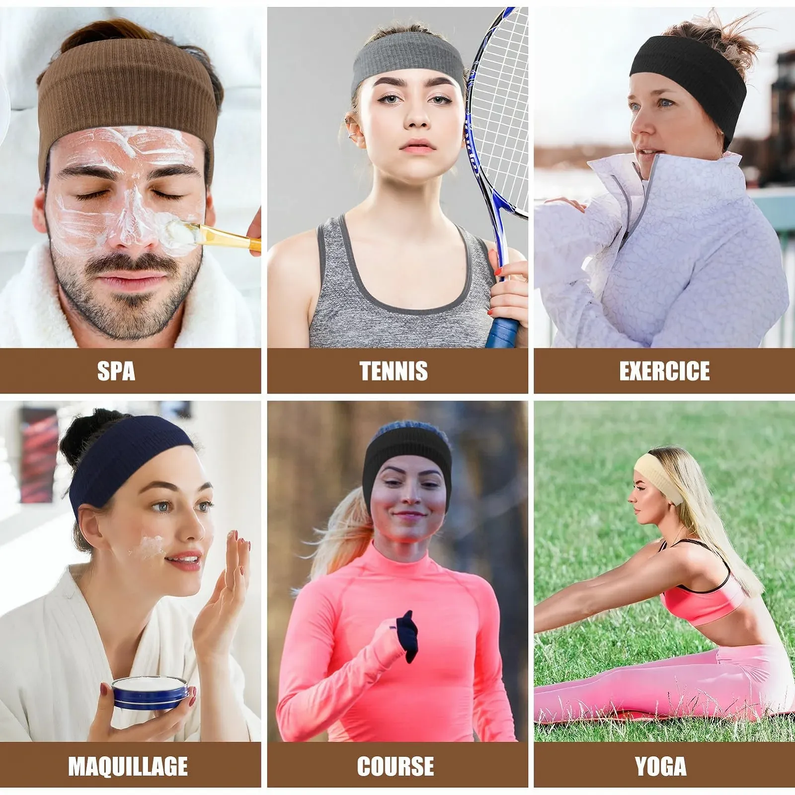 Пов'язка на голову Унісекс 8 см, фото №7