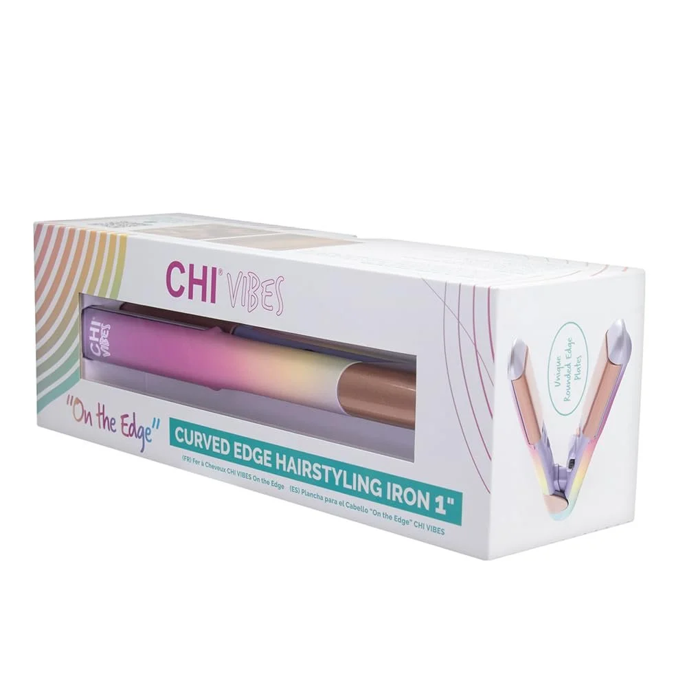 Выпрямитель для волос CHI VIBES On The Edge Ceramic Styling Iron, фото №4 Выпрямитель для волос CHI VIBES On The Edge Ceramic Styling Iron, фото №4