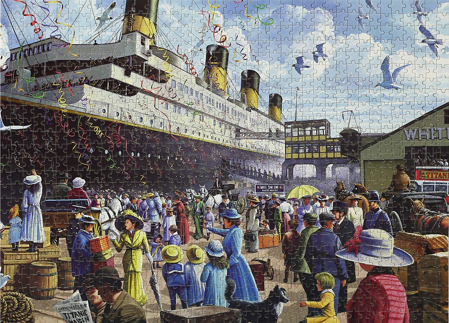 Пазл R.M.S. Titanic 1000 деталей 70 x 50 см, фото №1 Пазл R.M.S. Titanic 1000 деталей 70 x 50 см, фото №1