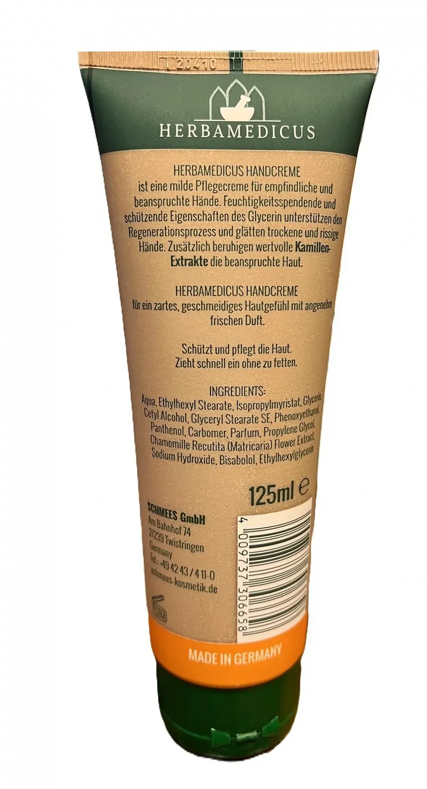 Крем для рук Herbamedicus Chamomile Sensitive Hands, 4 x 125 мл (4 шт. в упаковці), фото №2 Крем для рук Herbamedicus Chamomile Sensitive Hands, 4 x 125 мл (4 шт. в упаковці), фото №2