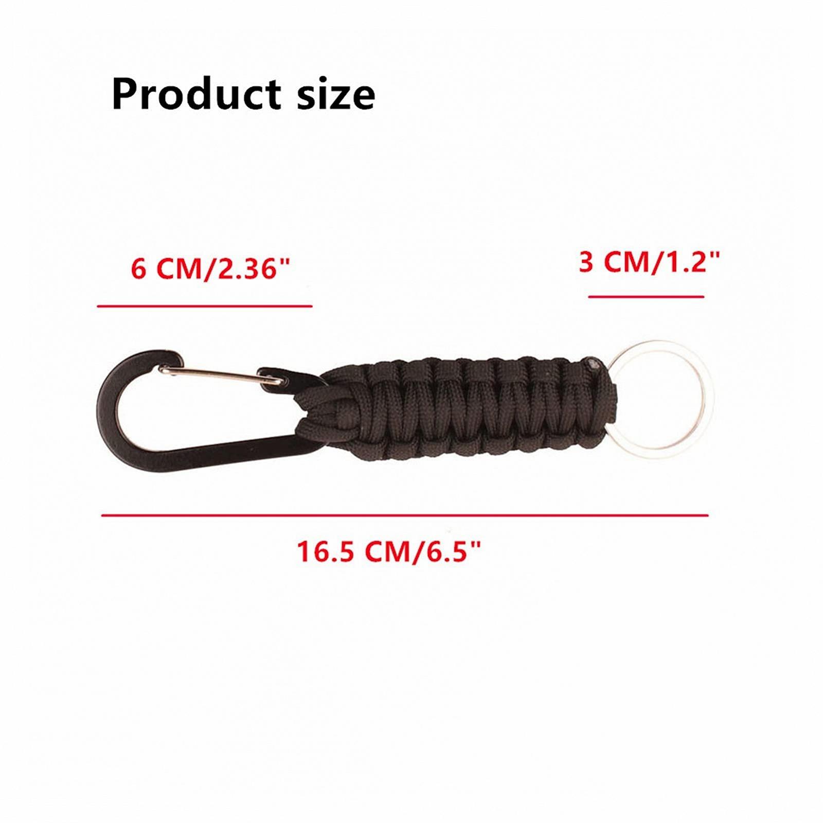 Инструмент для кемпинга Брелок Cord Rope Paracord Keychain Army Green Camo, фото №5