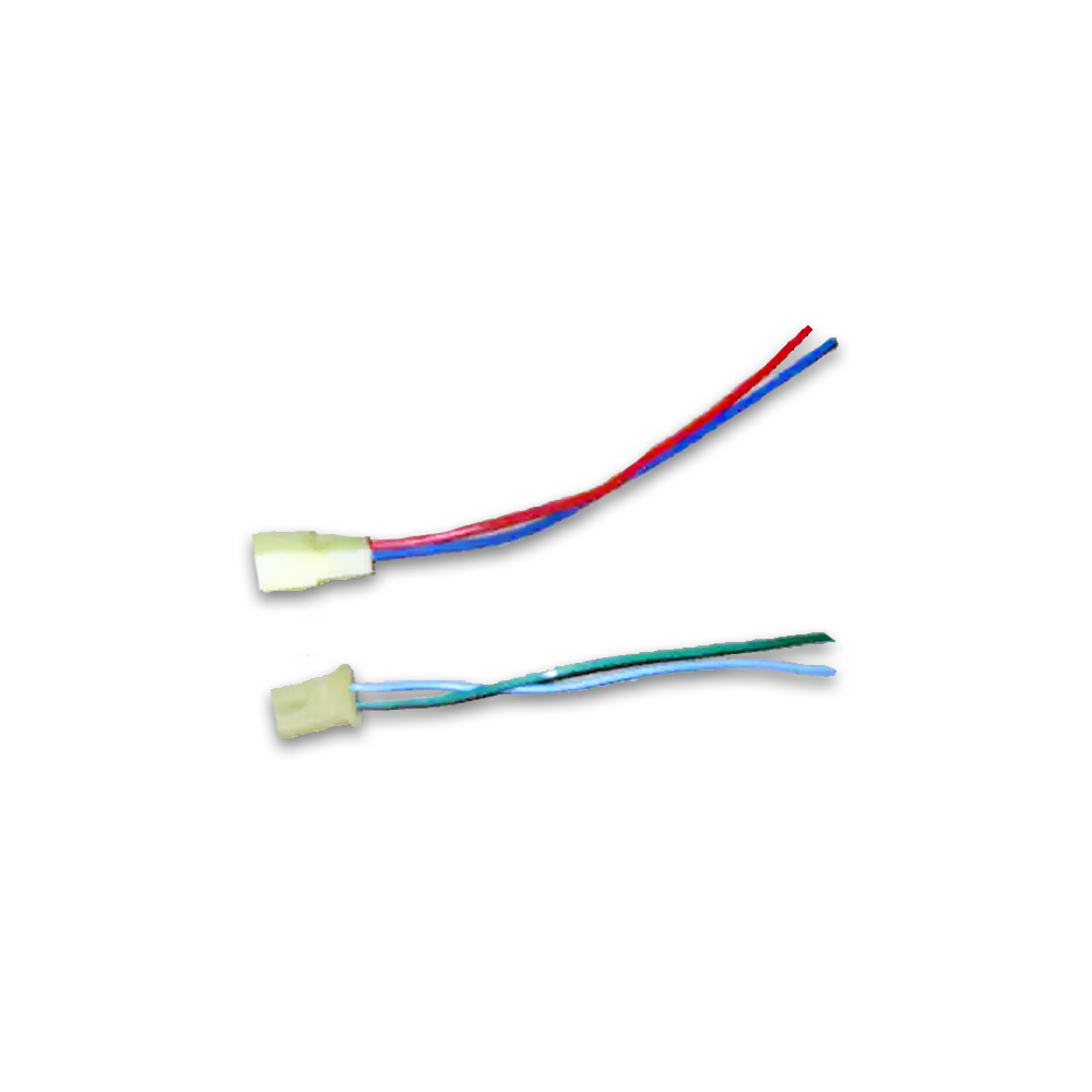 Колодка соединит 2-х контактная МИКРО папа мама с проводами 22102к, фото №1