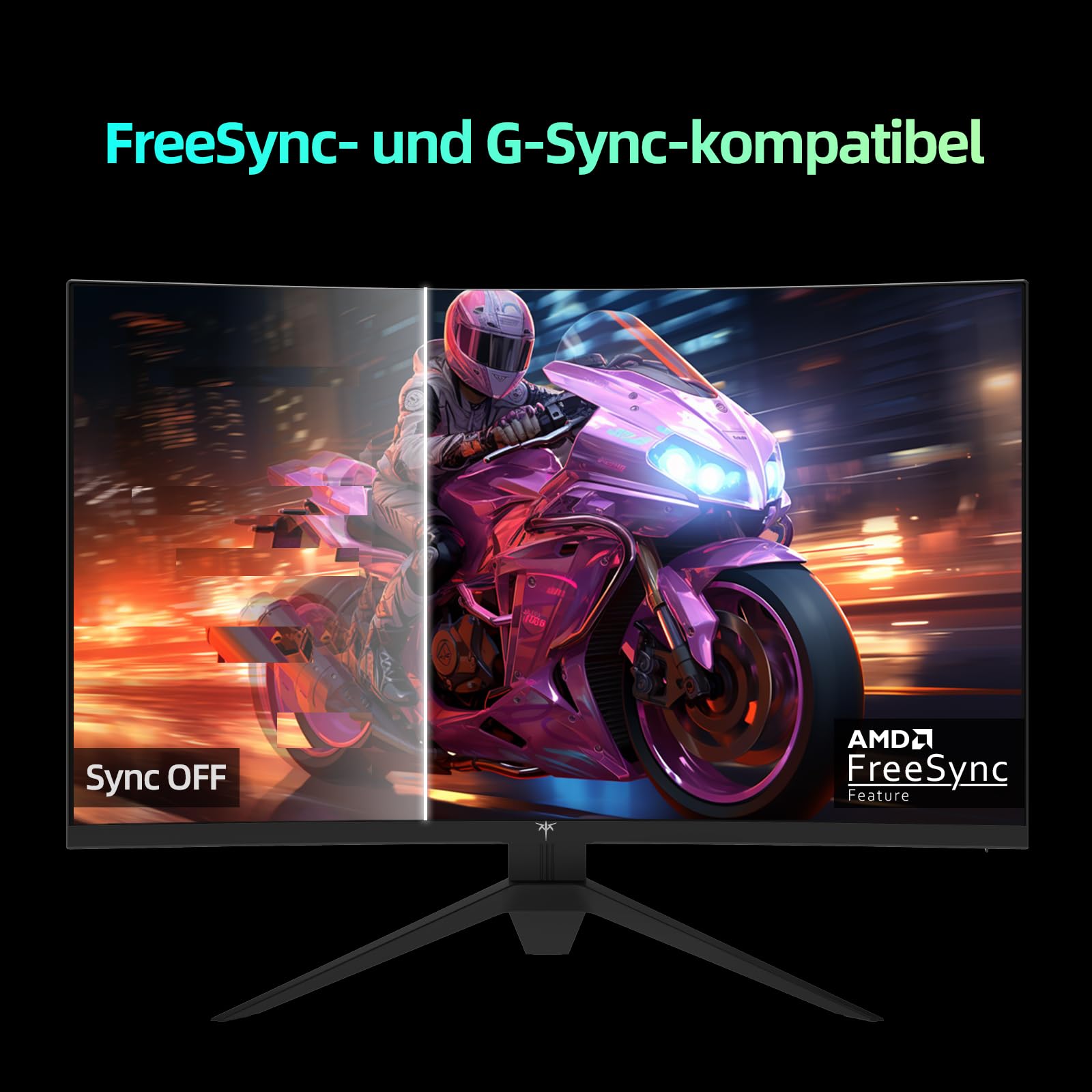 Монитор KTC Gaming H32S17 32 дюйма Curved 170Hz QHD 2K 2560 x 1440p 1ms HDR10 Freesync & G-sync VA 1500R 125% sRGB Blue Light Reduction VESA DP 1.4 165Hz HDMI 2.0 144Hz USB, фото №4 Монитор KTC Gaming H32S17 32 дюйма Curved 170Hz QHD 2K 2560 x 1440p 1ms HDR10 Freesync & G-sync VA 1500R 125% sRGB Blue Light Reduction VESA DP 1.4 165Hz HDMI 2.0 144Hz USB, фото №4
