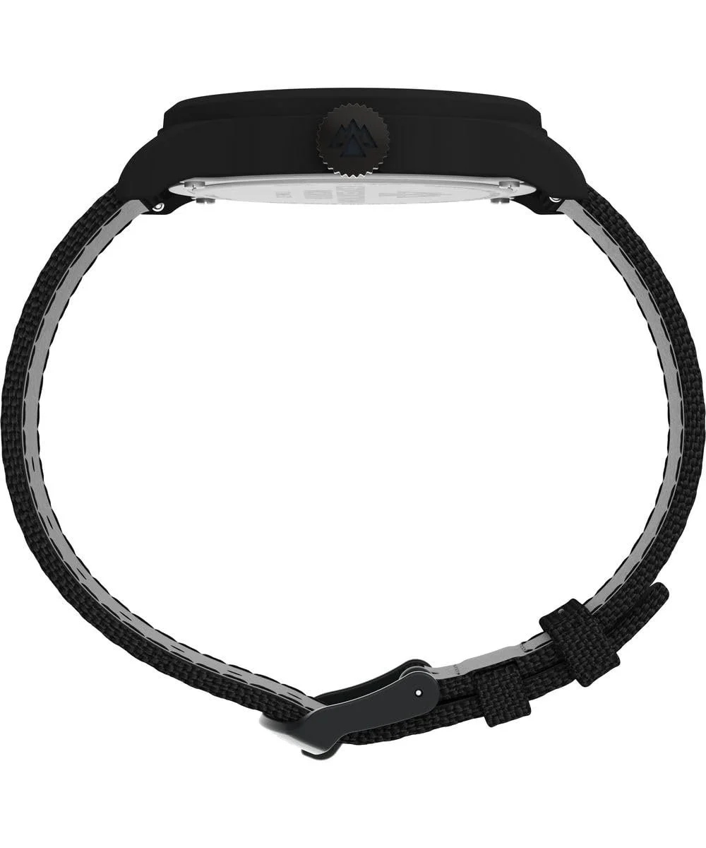 Мужские аналоговые кварцевые часы Timex Traprock с тканевым ремешком, фото №2