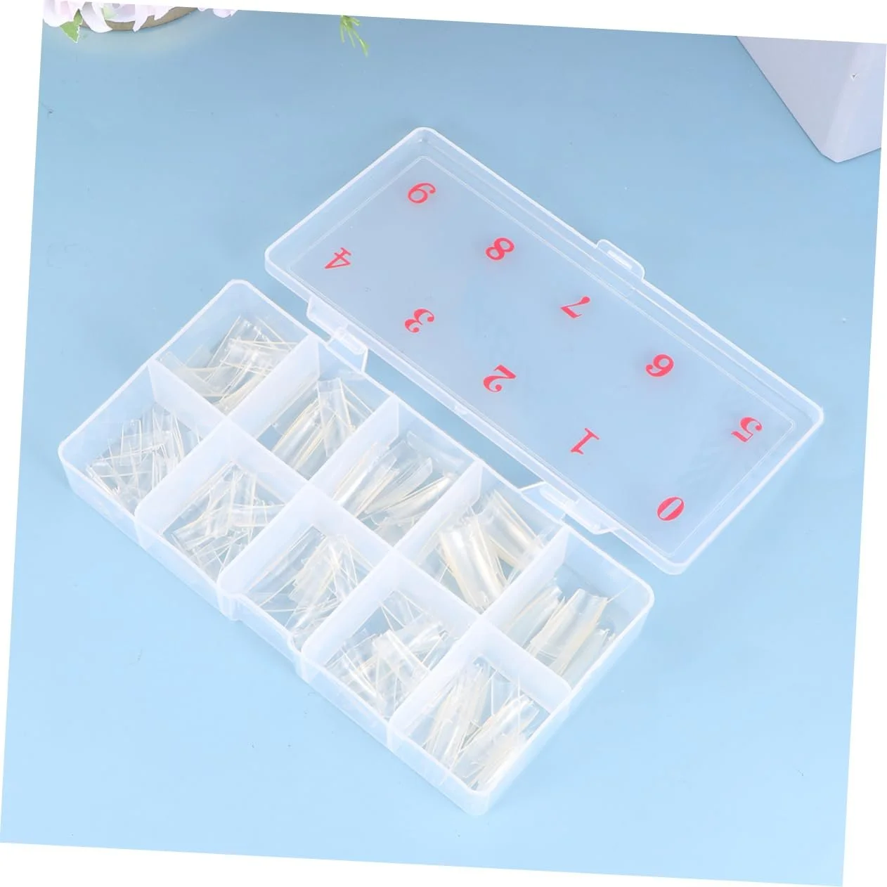 Набор для маникюра WRITWAA 500 шт. Прозрачные искусственные ногти из металла и пластика, фото №3 Набор для маникюра WRITWAA 500 шт. Прозрачные искусственные ногти из металла и пластика, фото №3