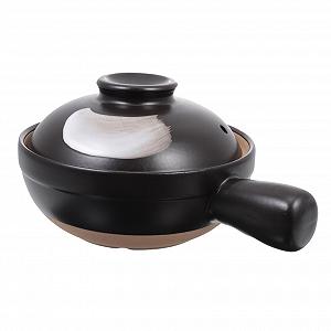 Керамическая кастрюля Homoyoyo с крышкой термостойкая для духовки с вентиляционным отверстием и ручкой - Фото 1