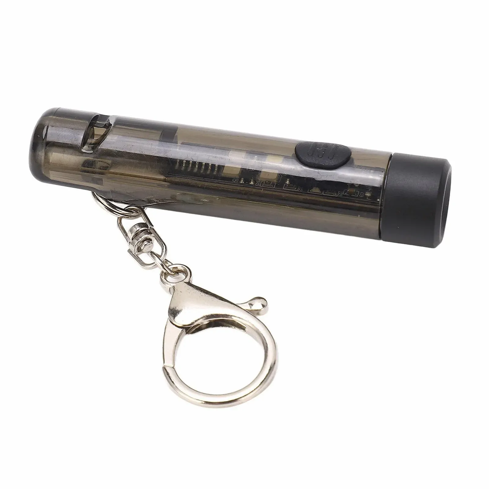 Ліхтарик Domary USB C -Schlfsselbund -Taschenlampe Перезаряджуваний Портативний Багатофункціональний зі свистком для надзвичайних ситуацій на відкритому повітрі, фото №3
