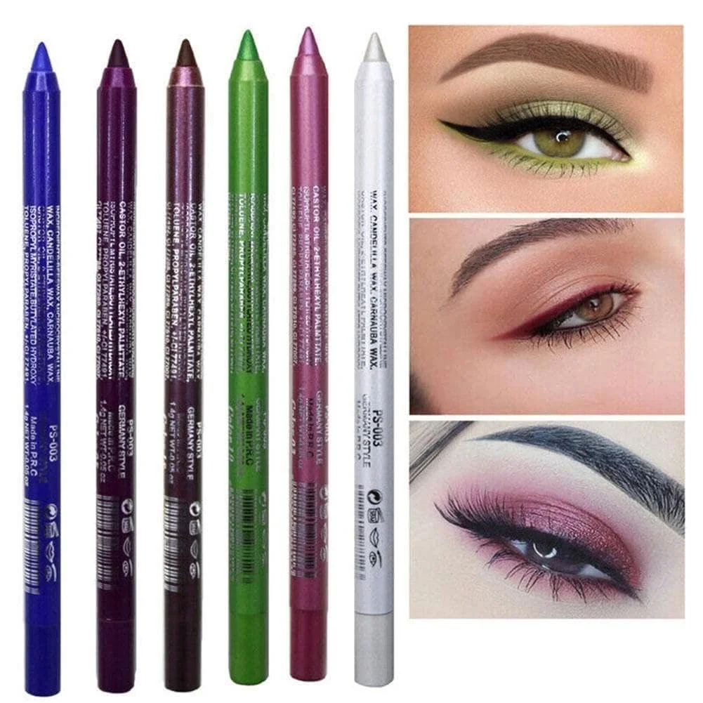 Карандаш для глаз с перламутровыми тенями, матовый, фото №6