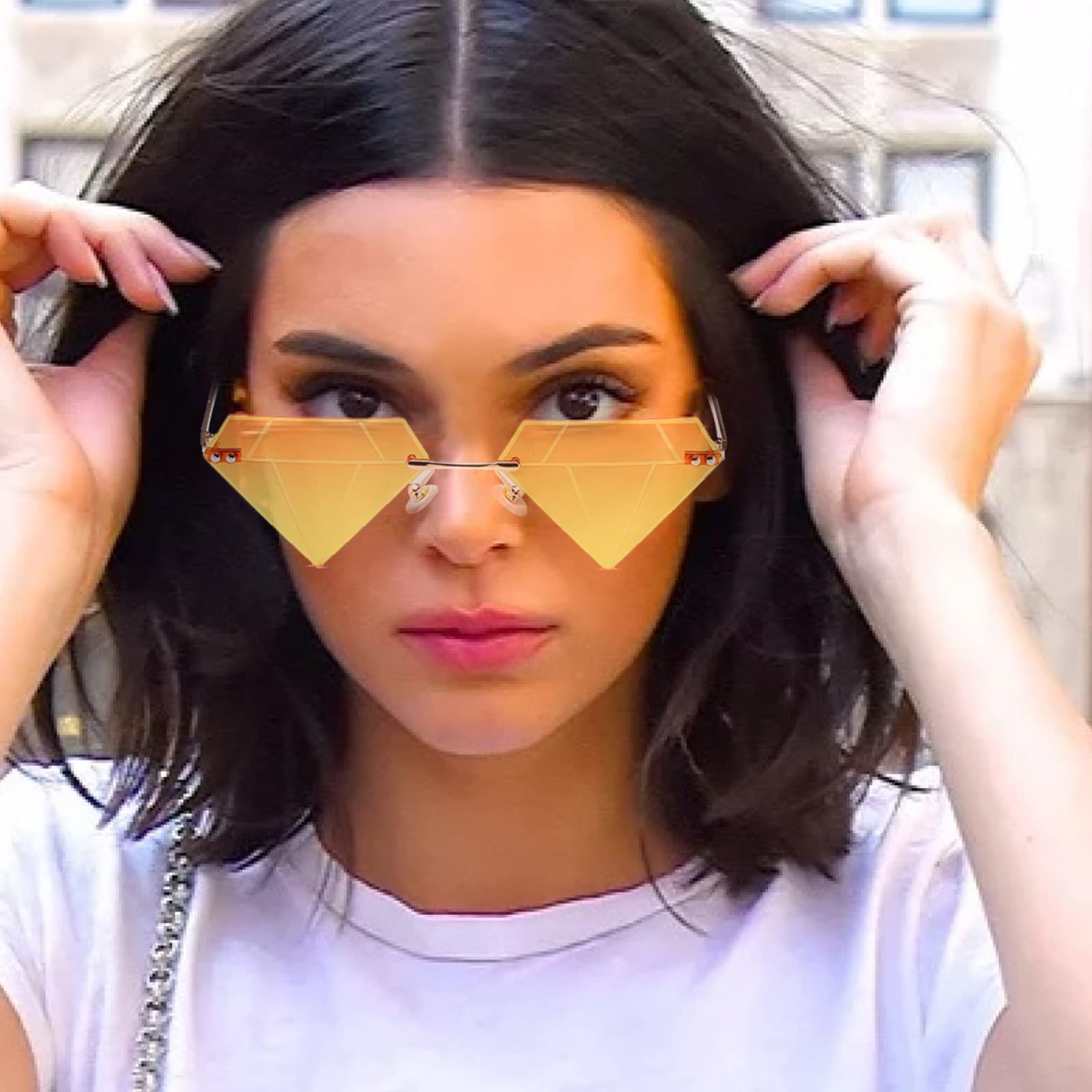 Солнцезащитные очки Без оправы Smavles Мужские/Женские, фото №5 Солнцезащитные очки Без оправы Smavles Мужские/Женские, фото №5