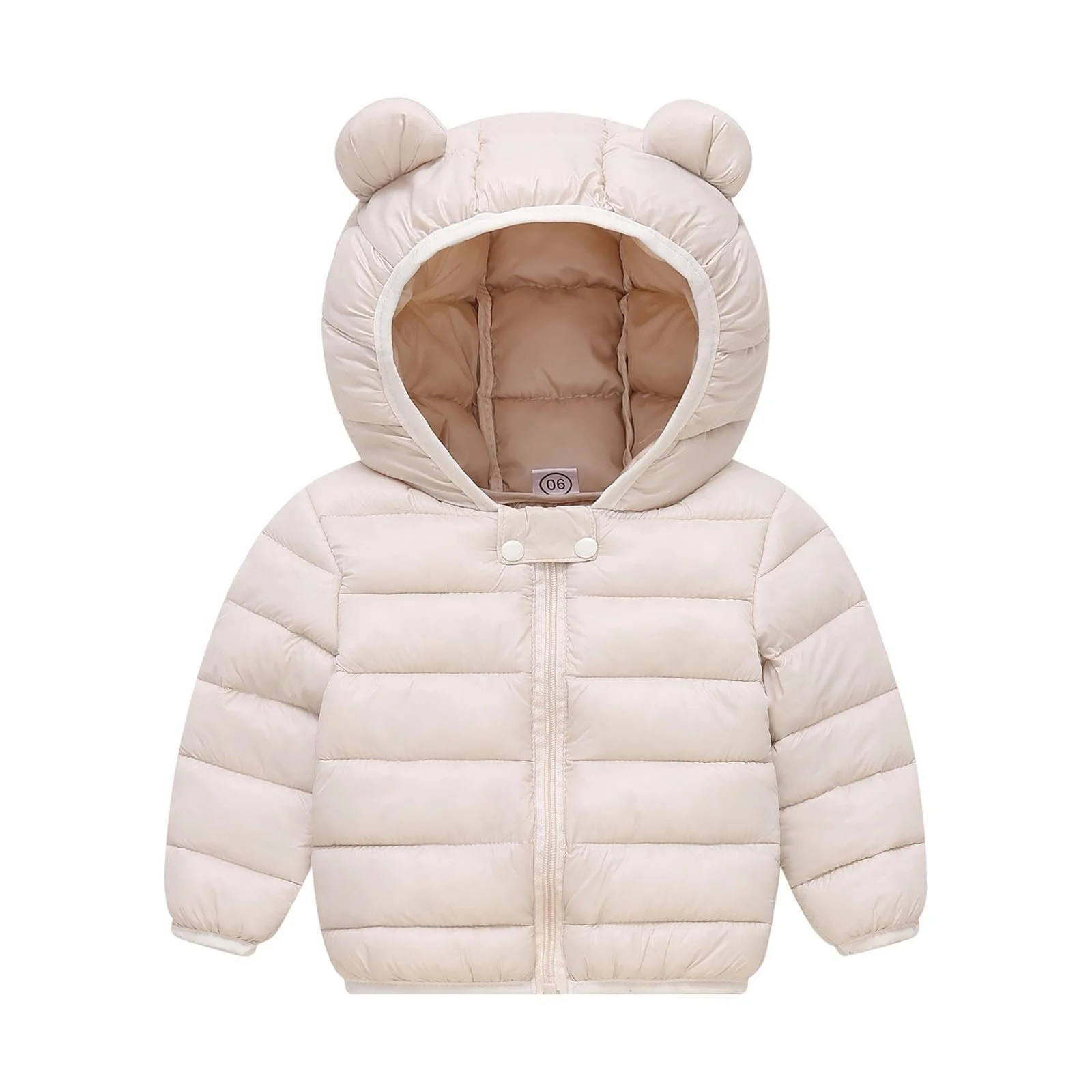 Легкая стеганая куртка для детей Зимняя одежда как переходное пальто в холодную погоду, фото №1