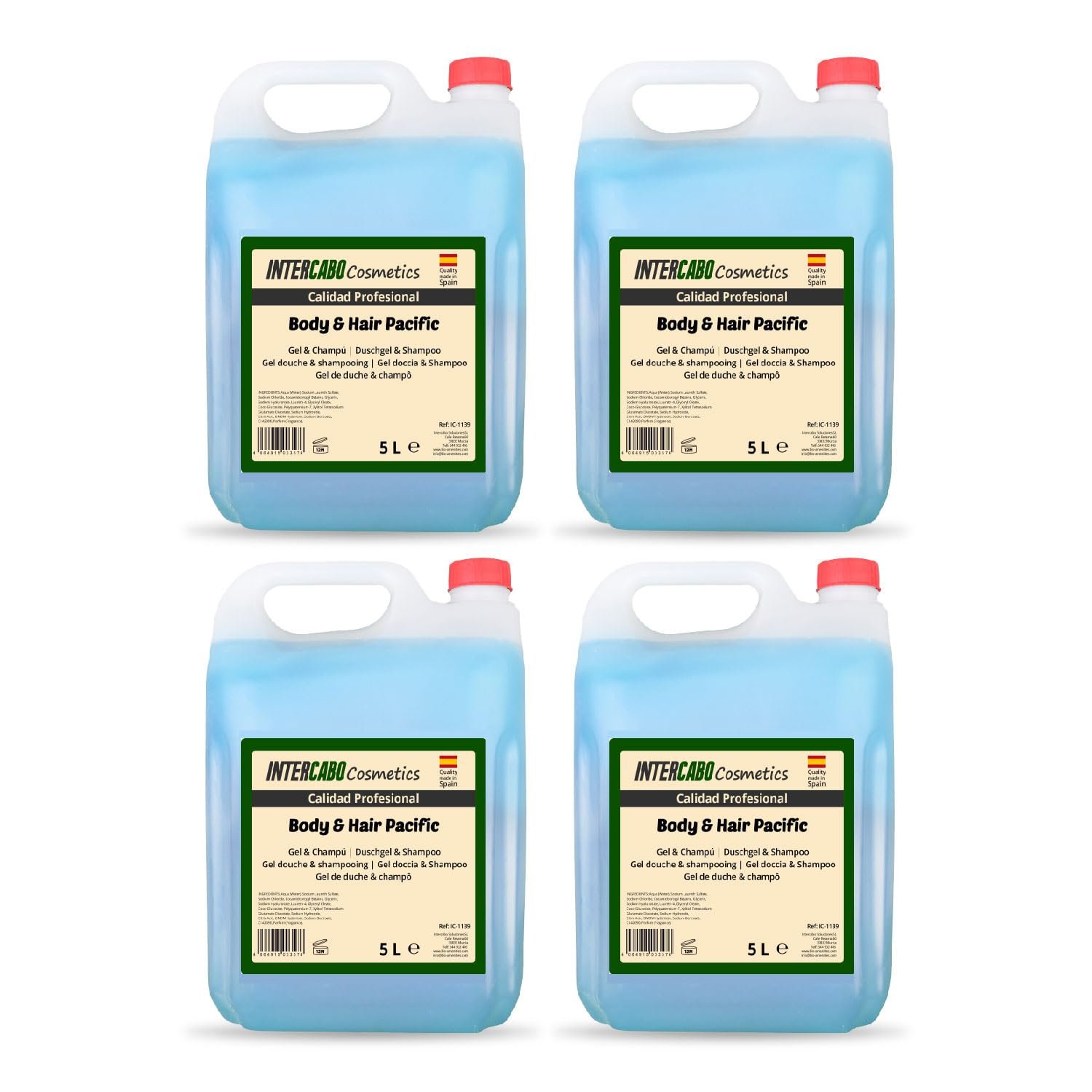 Гель для душу та шампунь Fresh Blue 4 шт х 5 л, фото №1