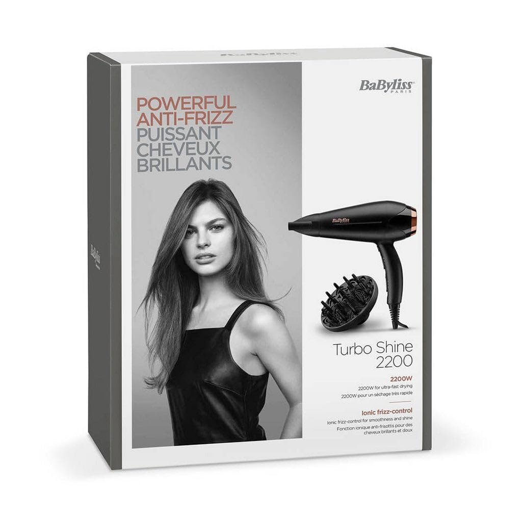 Фен BaByliss Turbo Shine 2200 D570DE, фото №2