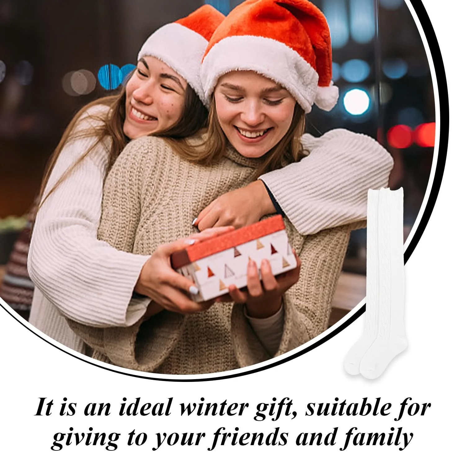 Жіночі шкарпетки до коліна, фото №6