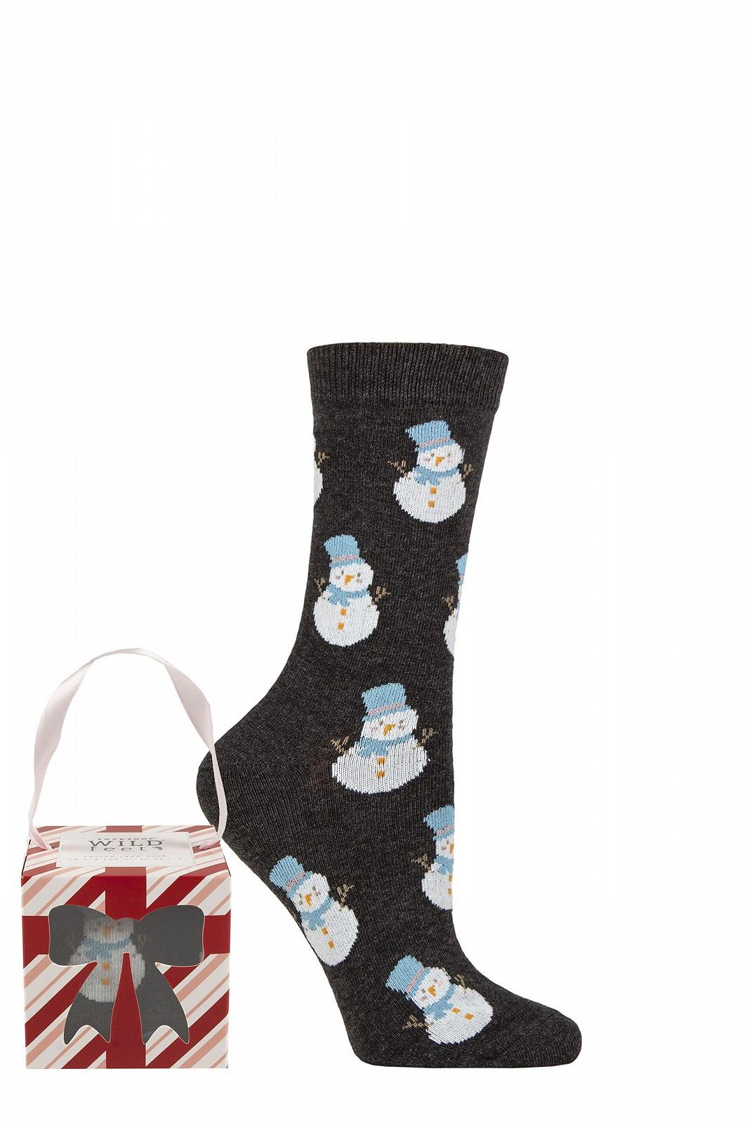 Жіночі шкарпетки SockShop Wild Feet Christmas 1 пара, фото №4