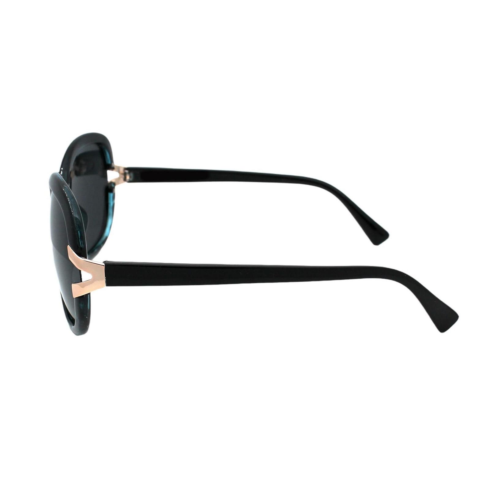 Поляризовані сонцезахисні окуляри Luxxada Жіночі Чорні Великі Овальні, фото №3 Поляризовані сонцезахисні окуляри Luxxada Жіночі Чорні Великі Овальні, фото №3