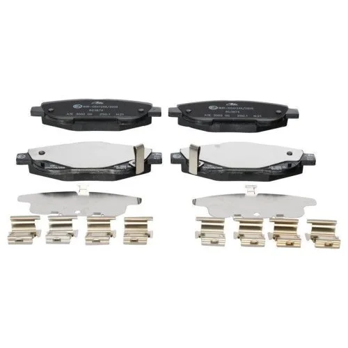 Комплект гальмівних колодок, дискове гальмо ATE 13.0460-3874.2 для TOYOTA, передній міст, фото №2