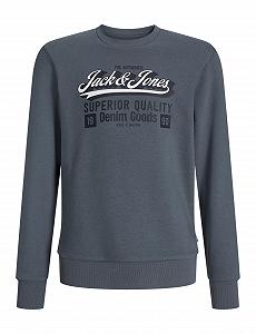 Свитшот JACK & JONES Jjelogo Sweat Crew 2 Col Aw25 Noos Jnr - Фото 1