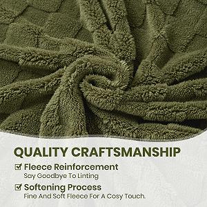 Одеяло Good Nite Мягкое Пушистое, 150 x 200 см, Пушистое одеяло, Флисовое одеяло для дивана и покрывала, Мягкое одеяло в клетку для весны, лета, осени, зимы, четырех сезонов synthetic.ua - Фото 1