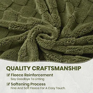 Одеяло Good Nite Мягкое Пушистое, 150 x 200 см, Пушистое одеяло, Флисовое одеяло для дивана и покрывала, Мягкое одеяло в клетку для весны, лета, осени, зимы, четырех сезонов synthetic.ua - Фото 1