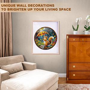 Купить Деревянный пазл WOODBESTS Squirrel Dreams 270 деталей 34 x 33.9 cm - Фото 1 Деревянный пазл WOODBESTS Squirrel Dreams 270 деталей 34 x 33.9 cm - Фото 1