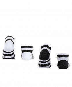 Носки Спортивные ESPRIT Organic Cotton White Blue Полосатые, 2 пары synthetic.ua - Фото 1