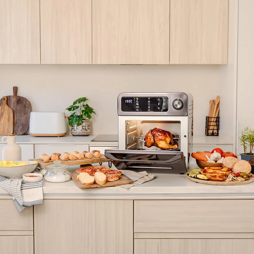 Печь-мультипечь Cecotec Bake&Fry 1500 Touch 15 л 1700 Вт из нержавеющей стали, фото №3 Печь-мультипечь Cecotec Bake&Fry 1500 Touch 15 л 1700 Вт из нержавеющей стали, фото №3