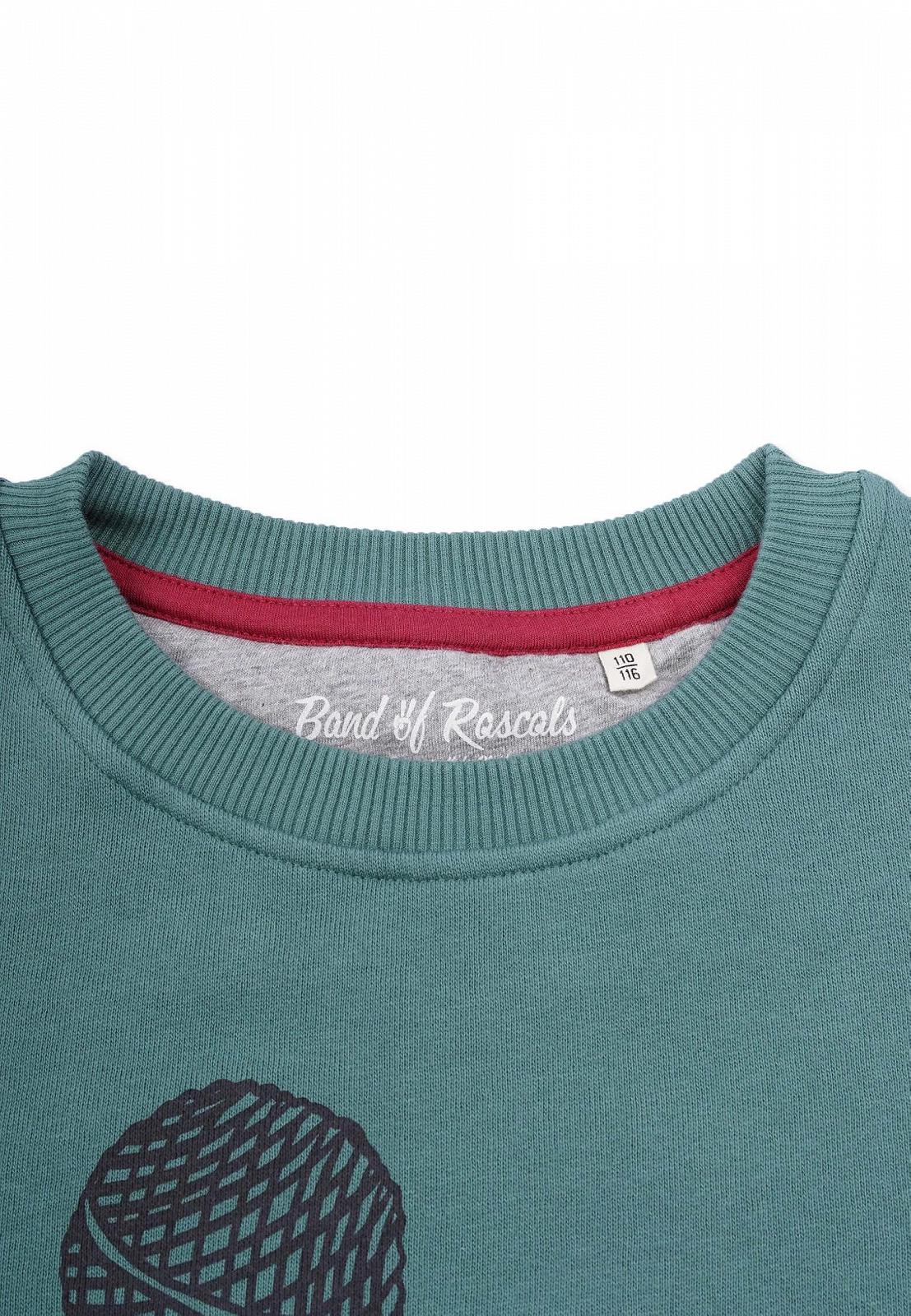 Детский свитшот в клетку Band of Rascals из органического хлопка, фото №3