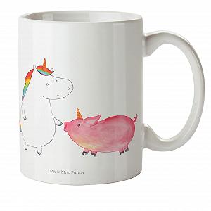 Кружка Детская Mr. & Mrs. Panda Unicorn + Pig Horn - Фото 1