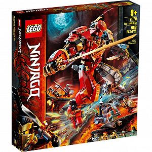 Конструктор LEGO Ninjago Кам'яний робот вогню 968 деталей 71720 - Фото 1