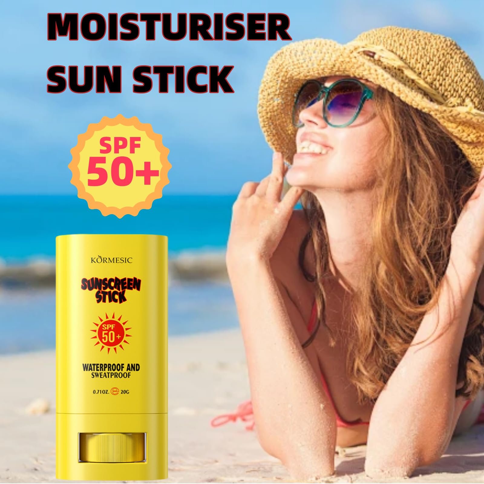 Стік Altherona сонцезахисний SPF 50+ водостійкий для обличчя та тіла 20 г, фото №2